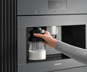 Milchbehälter aus Glas