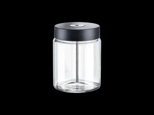 Milchbehälter aus Glas