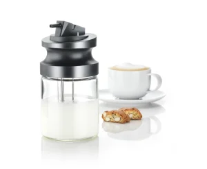 Milchbehälter aus Glas